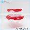 ~ Silicone Collapsible Plastic Kids factory lunch boxPP/PE/PS Material with Cutlery Set