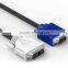VGA cable,HDB15Pin male to male Video coaxial monitor cable for HDTV, Displays, Projects