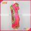 China Wholesale Dashiki Dress African Freedom Short Sleeve Multi Vibrant Color Dress