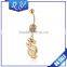 Animal Navel Piercing Jewelry 18K Gold Plated Dragon Design Navel Belly Ring
