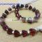 Garnet Faceted Trillion Straight Drilled Natural Gemstones