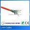 SFTP Cat6 Full Copper Lan Cable, 4pair 23AWG HDPE Insulation cat6 cable