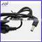 Right angle cigarette lighter plug with dc power cable