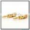 Speaker Banana Plugs 24K Gold Plated Audio Jack Connector Open Screw
