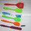 6-Piece Silicone Baking Set - Spatulas, Spoons & Turner - Heat Resistant Cooking Utensils