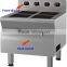 380V Big Power 3.5kwX4 Four Head Commercial Stainless Steel Induction Wok Soup Stove Cooker for Hotel Restaurant M435