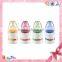 New product high quality manufacture glass baby feeding bottle with thermometer
