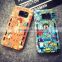 New products PU+TPU Unique style Embossed Fashion mobile phones accessories for samsung galaxy s7,for samsung galaxy s7 case