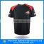 Black plain tshirt printing custom t shirt