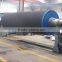 Rubber press roll for cardboard paper machine
