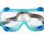 Clear Polycarbonate Goggles 4 Ventilator Woven Elastic Strap