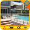 10-12mm clear tempered frameless glass pool fencing with quality stainless steel spigot