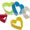 set of 5 heart shaped cookie cutter
