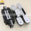 Zinc alloy and aluminium alloy 3d concealed hinge heavy duty for wooden doors