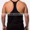 100% cotton mens y back singlet