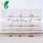 two storey rabbit cage factory supply with metal rabbit nipple drinker
