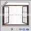Casement Window Type and Horizontal Opening Pattern Casement PVC Window