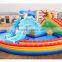2016 newest design commercial inflatable water slide, inflatable mini slide, water park slide