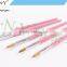 ANY False Extension Acrylic 3D Nails Buiding Pure Kolinsky Natural Hair Nail Brush
