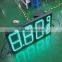 Outdoor waterproof 12 inch 7 segment led display gas station price signs indoor led display screen