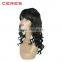 gorgeous long length and high density brazilian virgin remy full lace human hair wig with noble french curl