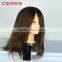 100% synthetic fiber mannequin head, cosmetology female training head