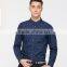 Men's fashion casual long sleeve shirts with pattern