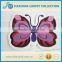 Stock modern design kids rug with butterfly shaped