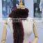 winter warm fur shawls women ladies fox fur scarf