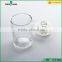 140ml clear glass candy jar with lid ,Storage Bottles