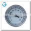 High quality back connection stainless steel bimetall-thermometer with crimped ring