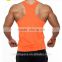 Wholesale New fashion men clothing sportwear tank tops 100 cotton gym stringers vest