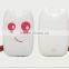 Hot wholesale cute cat 7800Mah powerbank with cable and connector for iphone5S/6/6S