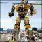 Robot Transformers sculpture painted FRP big wasp crafts