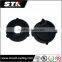 Plastic natural rubber parts