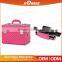 Fashion Design Pink Women Makeup Case PVC