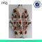 Women bright and colorful 12gg sweater cardigan