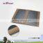 Folding solar power bank charger, fashionable super capacitor portable travel charger