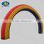 popular inflatable rainbow arch/inflatable finish line arch	/inflatable arch rental