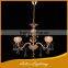 Contemporary Vintage Hot Selling 3 Lights Crystal Chandelier With Iron Material