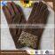 New style fashion cuatom ladies brown alpaca wool gloves with lace