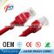 ethernet utp 8 Number of Conductors and Cat6 red patch cord rj45 cable
