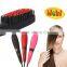 2015 Newest and Top Quality NASV Profession Brush Hair Straightener Comb LCD Display