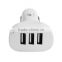 HUNDA Brand Global Source 3 Port USB Car Charger Power Adapter for Cell Phones