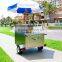 Stainless steel food cart-hot dog cart-hot dog trailer for sale(manufacturer)