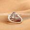 latest fashion 925 sterling silver zircon engagement rings