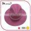 New Fashion Custom 100% Wool Pink Felt Hat
