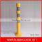 height750mm yellow road divider warning post