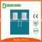 2016 new style cheap security exterior steel door commercial double steel doors