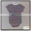 BKD organic cotton yarn dye stripe infant bodysuit